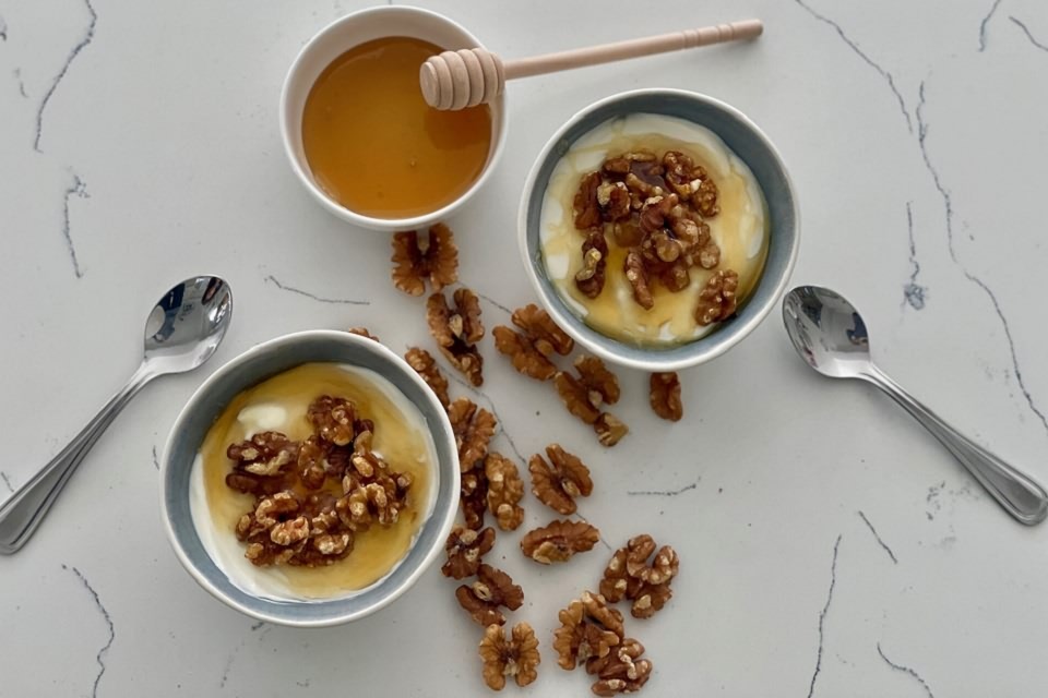 Greek Yoghurt with Honey & Nuts